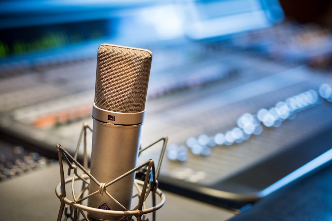 AI voice generation and audio production setup