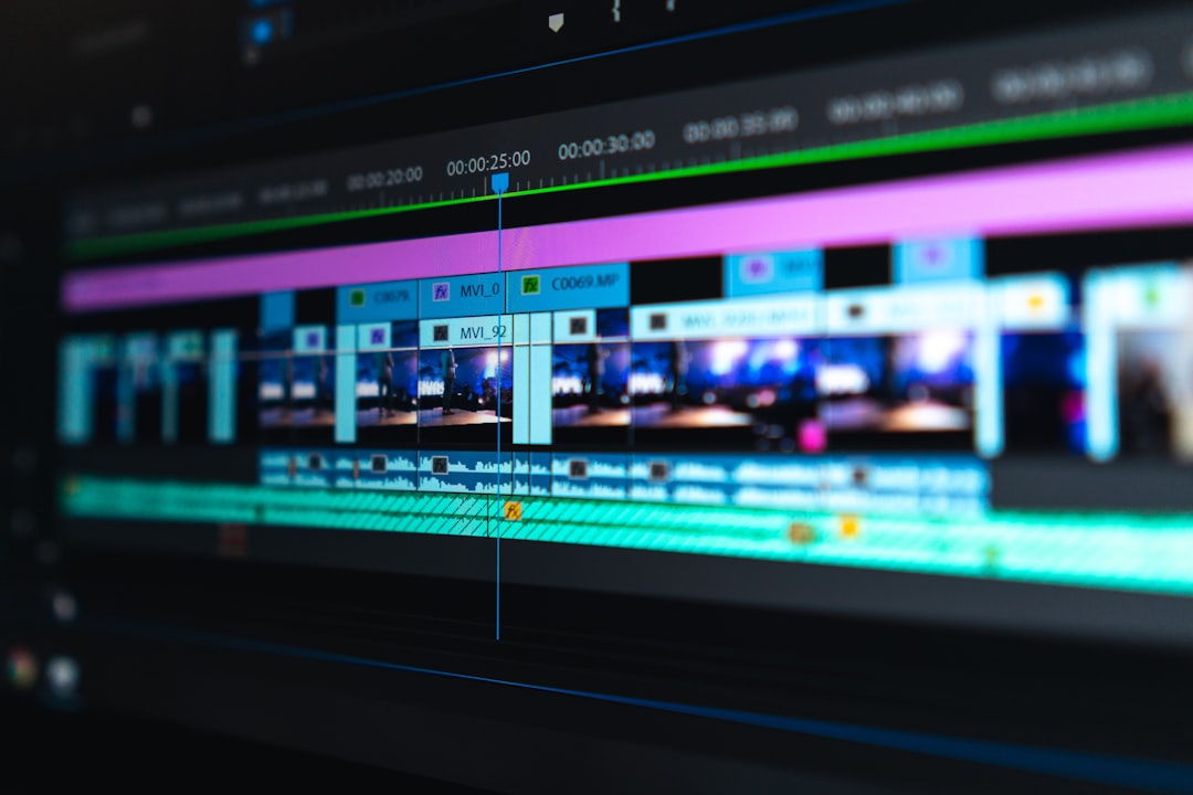 Video editing software with timeline and script