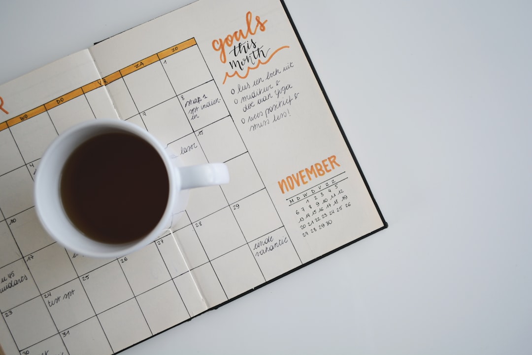 Content calendar with scheduled Instagram posts